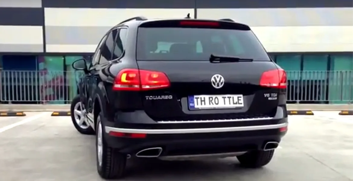 0-100 km / h cu Touareg. Restul e tăcere [VIDEO]