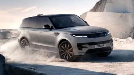 <span class='prepend'>Foto |</span> Land Rover prezintă mai multe detalii despre Range Rover Sport electric. Rivalul pentru BMW iX5 promite 609 km autonomie și capabilități extreme off-road