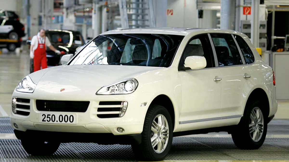 Porsche Cayenne - 250.000 de exemplare produse