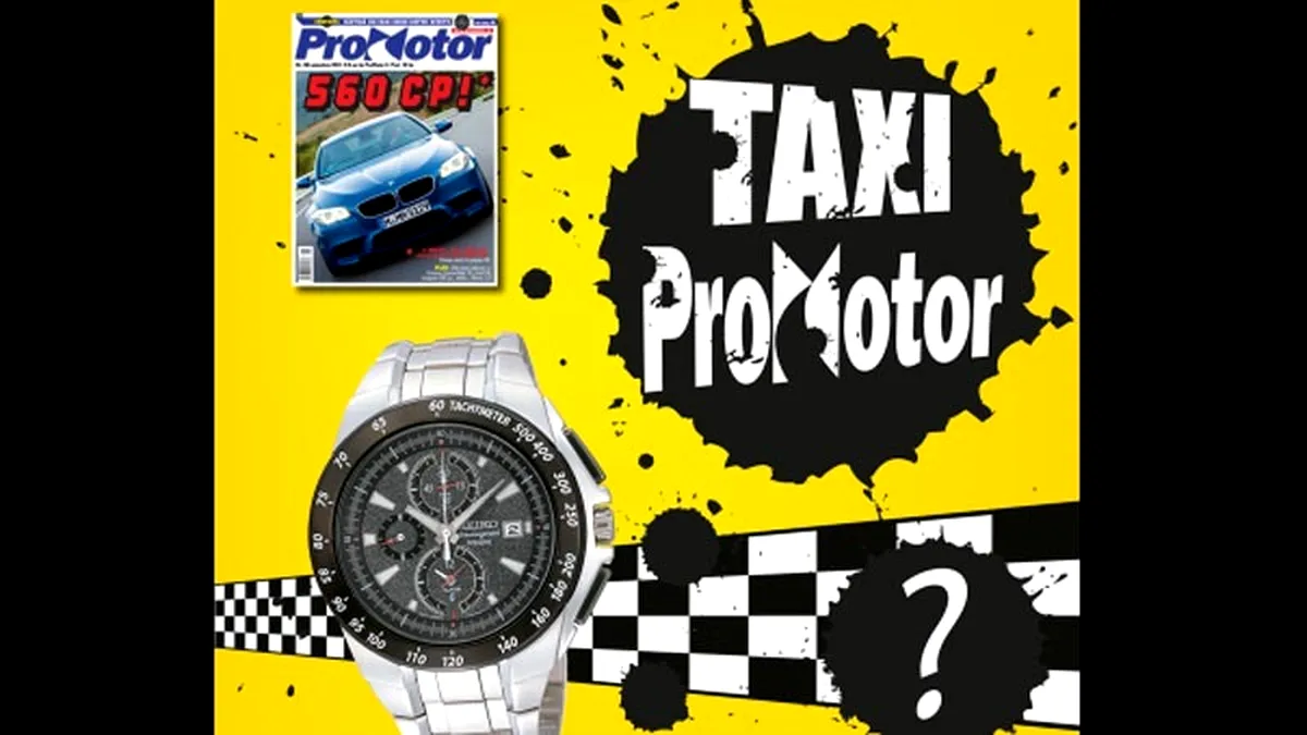 Concurs ProMotor: Câştigă un ceas de mână Seiko!