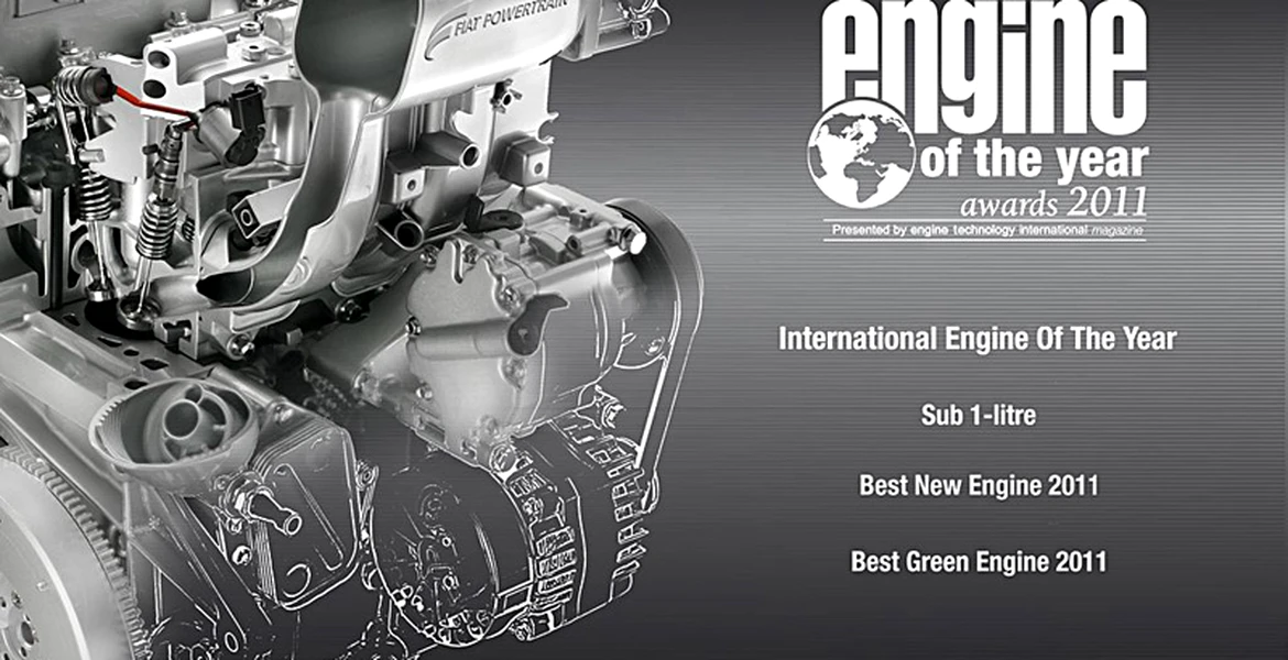 Twin Air, vedeta tehnologiei Fiat la International Engine of the Year Awards 2011