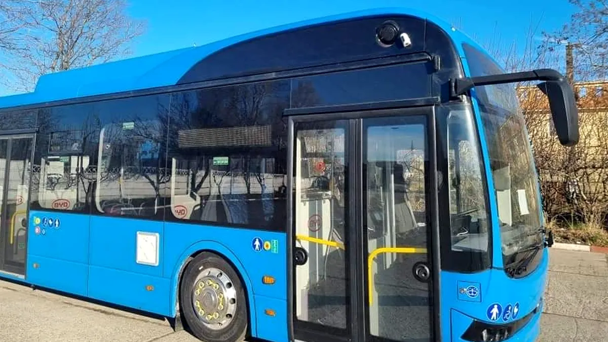 În Constanța a ajuns primul autobuz electric chinezesc. Urmează să fie livrate și altele în 2022