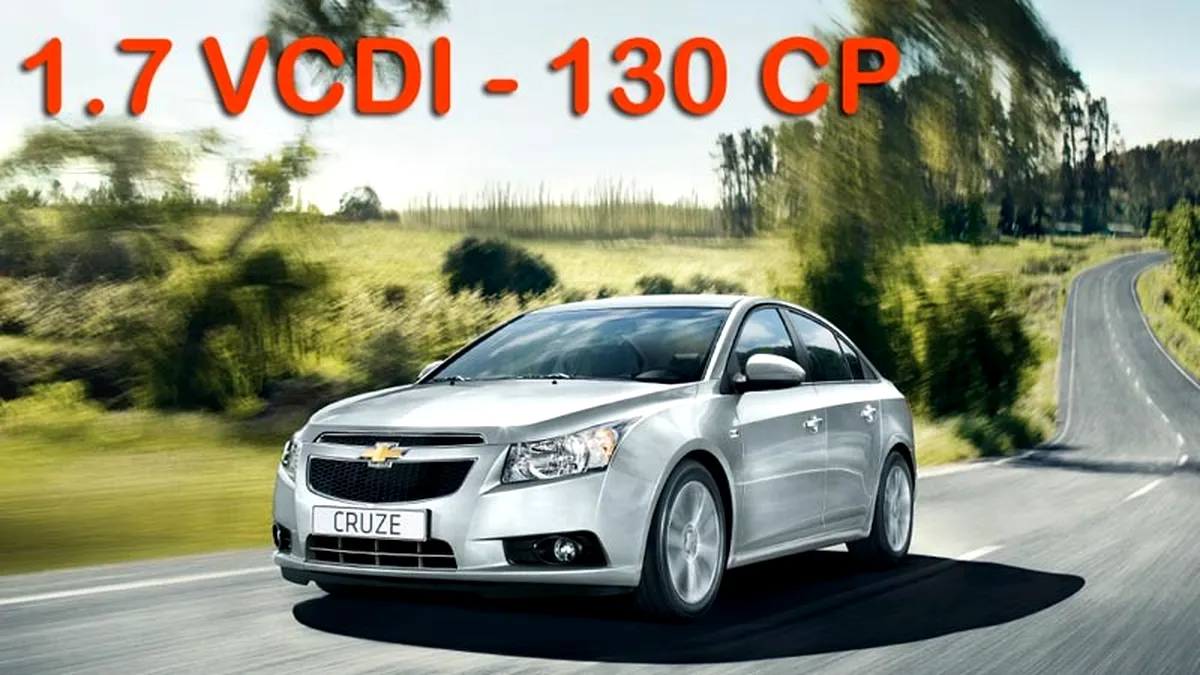 Versiunea diesel Chevrolet Cruze 1.7 VCDi de 130 CP - de la 19.990 euro în Germania