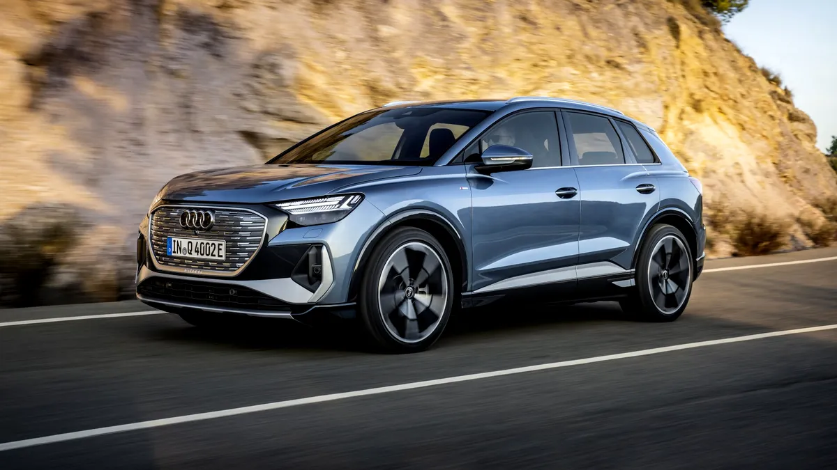 Audi Q4 e-tron este primul model electric accesibil al „stăpânului inelelor”