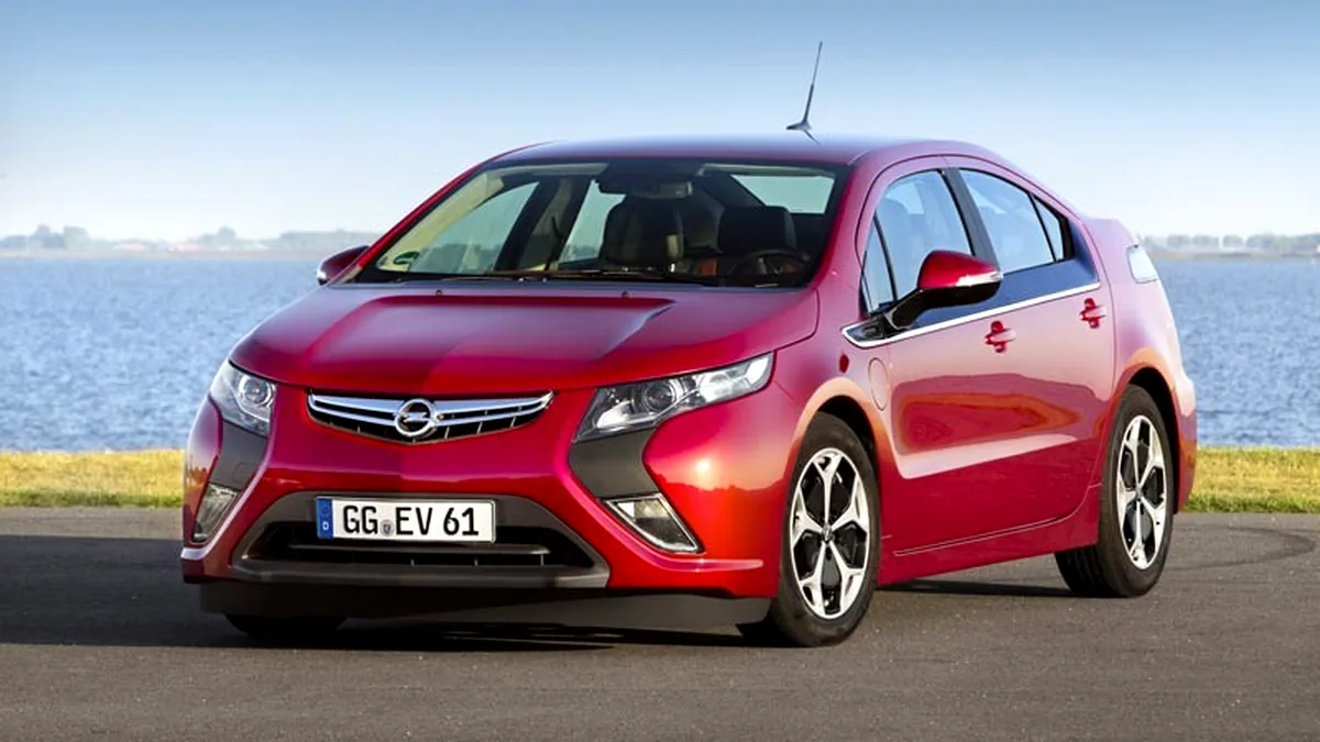 Opel Ampera obţine 5 stele la Euro NCAP