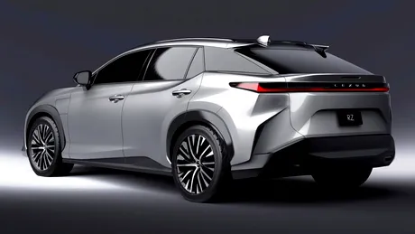 Lexus a publicat noi imagini teaser cu viitorul SUV electric RZ