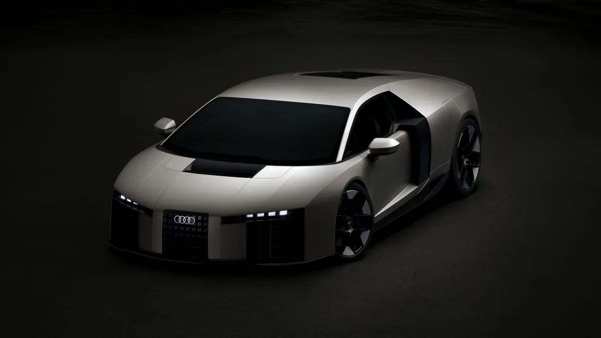 Audi prezintă Nuvolari, proiectul de supercar hibrid despre care nimeni nu știa. Vine cu motor V8 și un total de 1.001 cai putere