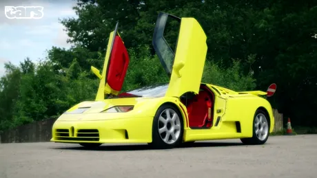 Chris Harris îi face dreptate lui Bugatti EB110 SS [VIDEO]