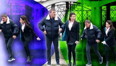 FOTO. Gică Hagi o ține de mână și o traversează strada pe Kira, fiica lui care împlinește 30 de ani