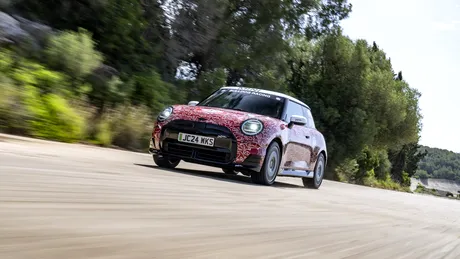 Prototipul Mini John Cooper Works electric va debuta anul acesta la Goodwood. Primele imagini cu noua versiune de performanță