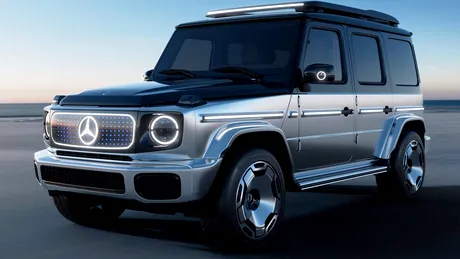 Mercedes-Benz G-Klasse facelift va avea versiune electrică de 523 CP