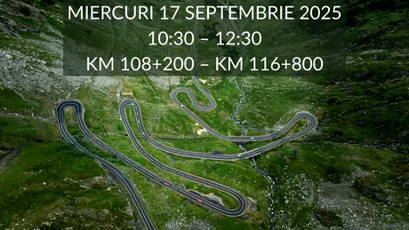 Circulația pe Transfăgărășan va fi închisă temporar pentru un eveniment organizat de ACE PARADE