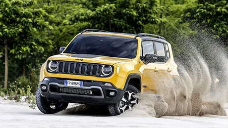 Jeep Renegade vine cu motoare noi şi mai multe dotări de siguranţă în standard