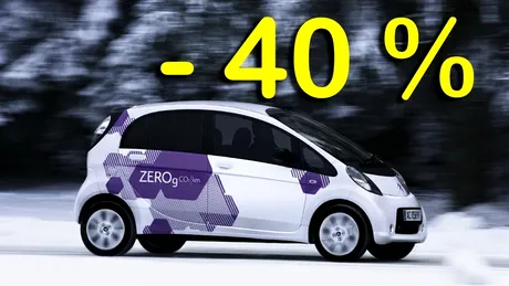 Citroen ia exemplul Renault pentru C-Zero: închirierea bateriilor