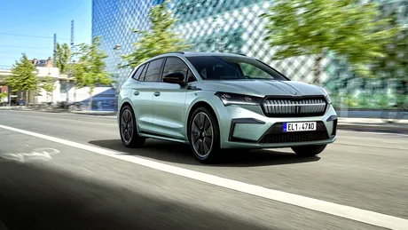Ce aduce nou SUV-ul 100% electric Skoda ENYAQ iV? Modelul poate fi comandat și în România