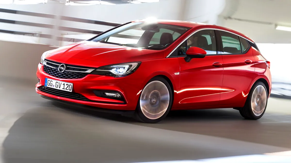 Opel Astra K, primele imagini şi informaţii oficiale cu noua generaţie de Astra. Preţ de la 15.600 euro