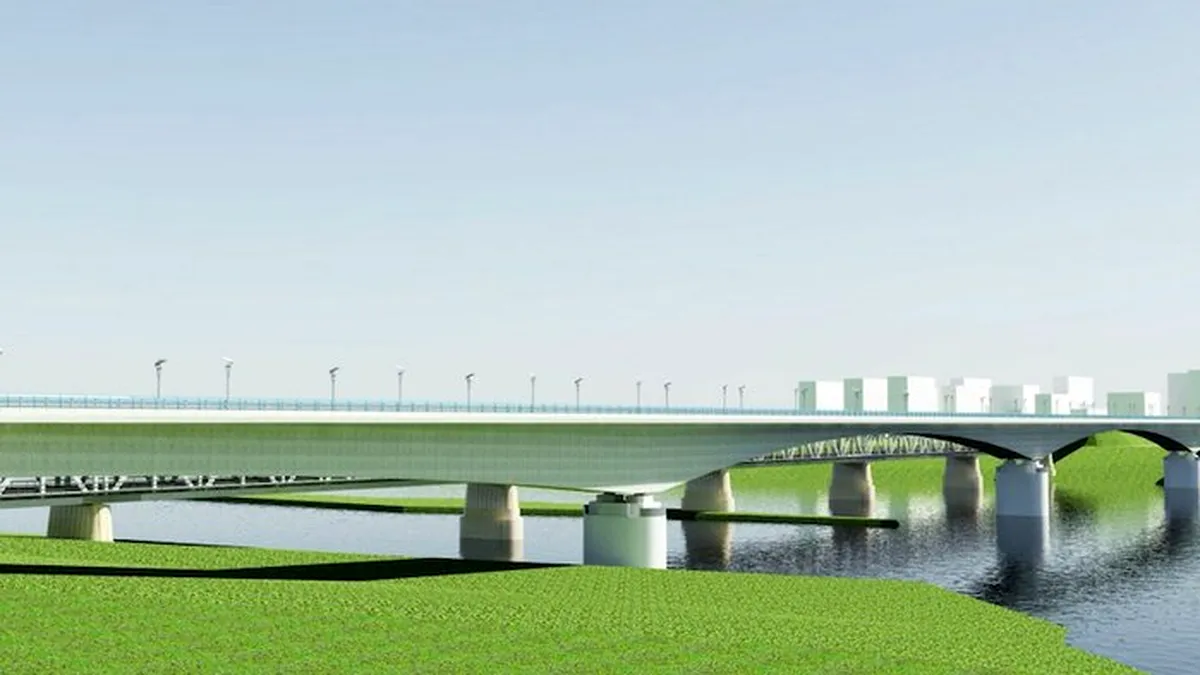 FOTO: Cum va arăta podul peste Siret. Costă peste 30 MIL. euro