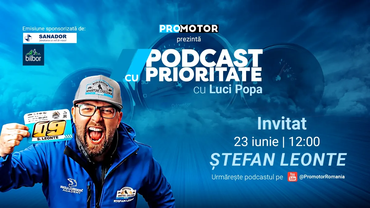 „Podcast cu Prioritate” #76 by ProMotor - Ștefan Leonte vorbește despre comunitatea moto și mindset-ul unui motociclist responsabil