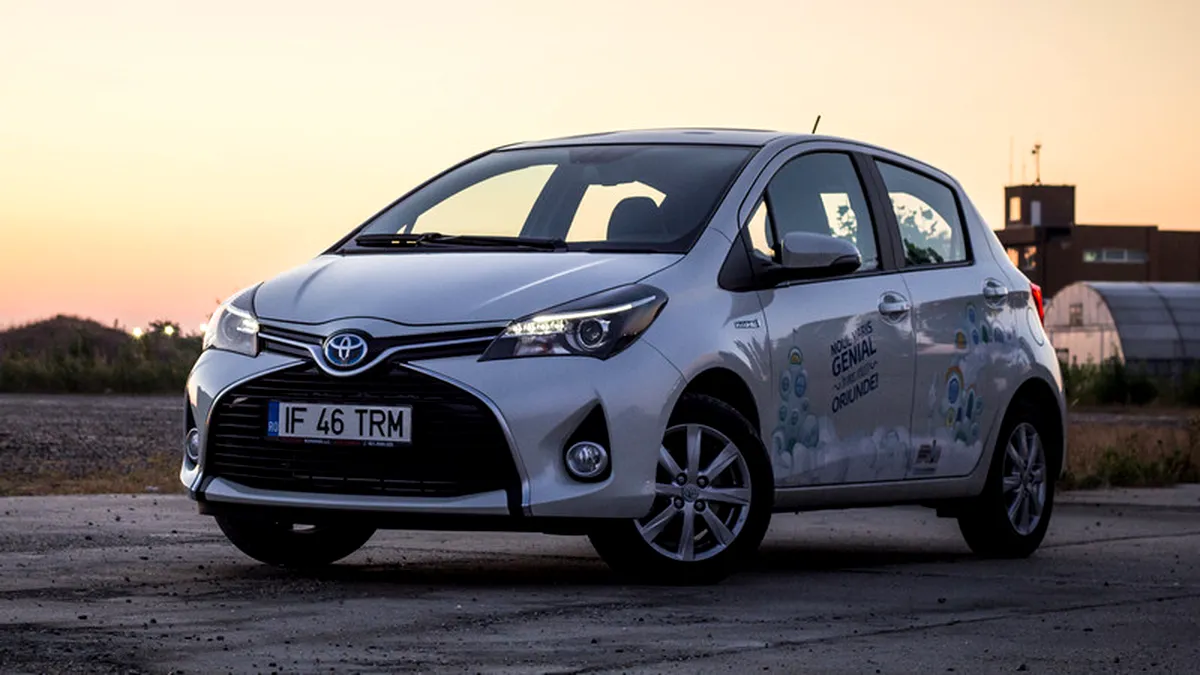 TEST cu Toyota Yaris Hybrid facelift. Micul ecologist