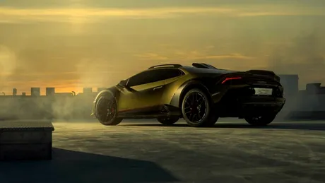 Huracan Sterrato, aproape de lansare: noi imagini oficiale cu supercarul Lamborghini