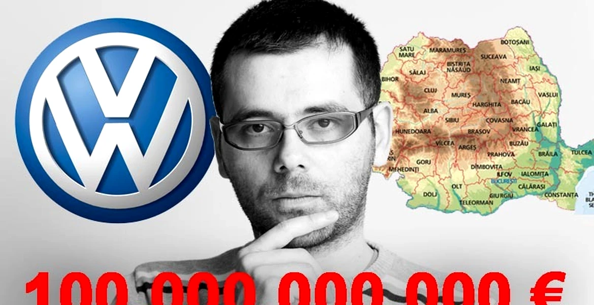 Care e legătura dintre Volkswagen şi România? 80 de miliarde de euro