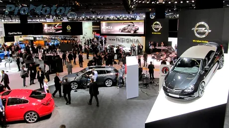 LIVE ProMotor: Standul Opel la Salonul Frankfurt 2013