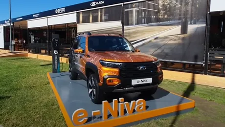 Lada a lansat un concept pur electric. e-Niva este viziunea electrică asupra SUV-ului rusesc – VIDEO
