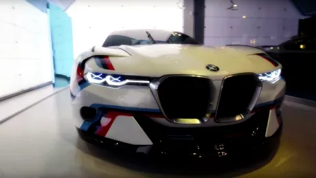 BMW 3.0 CSL Hommage R, pornit şi turat de dragul iubitorilor de maşini [VIDEO]