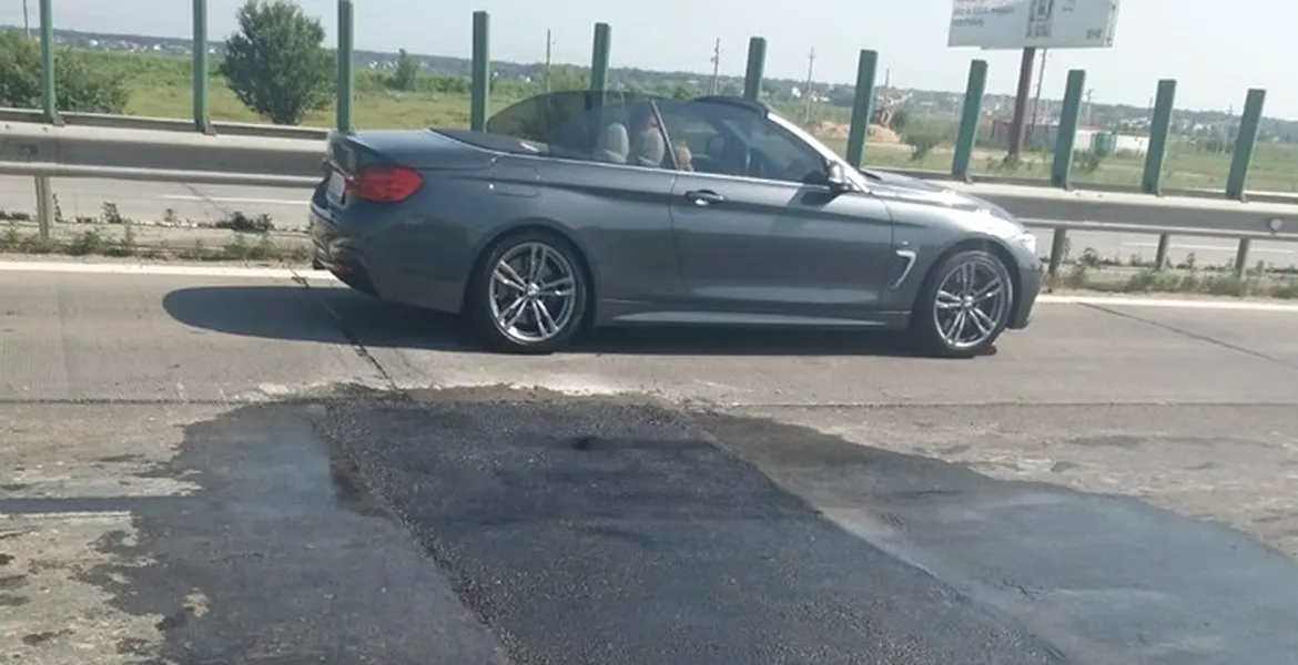 Coloană de maşini de 2 kilometri pe Autostrada Soarelui