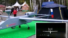 VIDEO | Dronă rusească de 7,5 mil. $, distrusă de una de mii de dolari