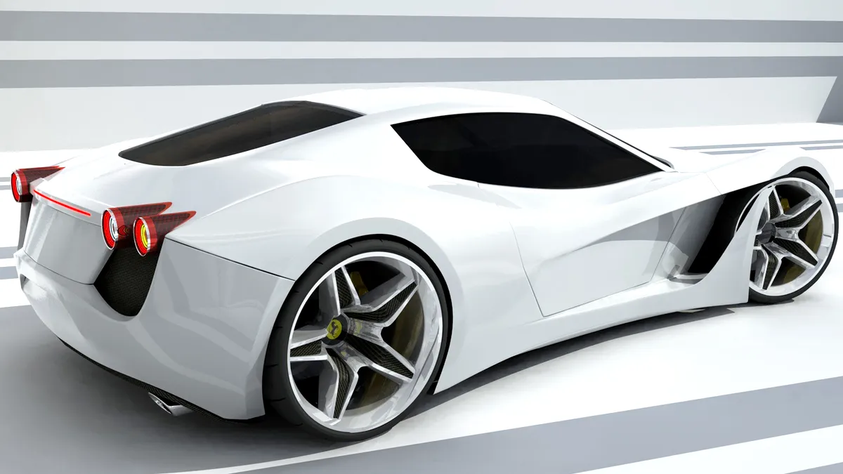 Un model Ferrari al viitorului: conceptul 365 Turin