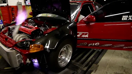 500 de cai iau foc pe dyno (VIDEO)