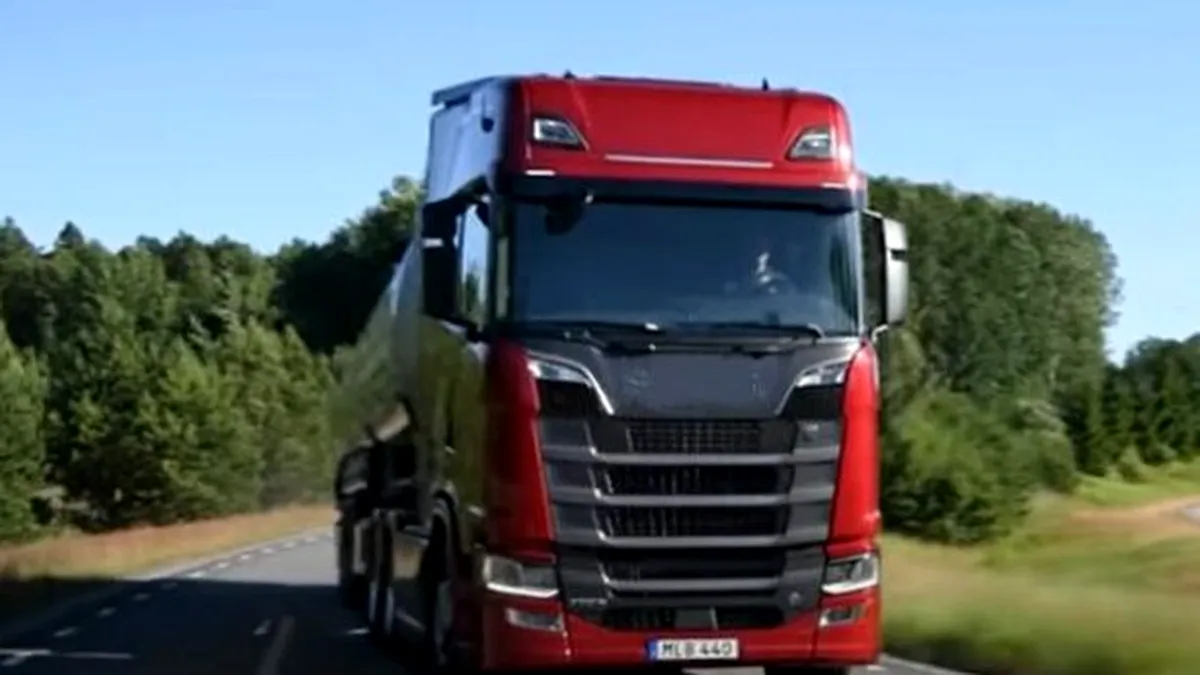 Scania V8 este cel mai puternic camion din Europa. Ce putere are colosul suedez?