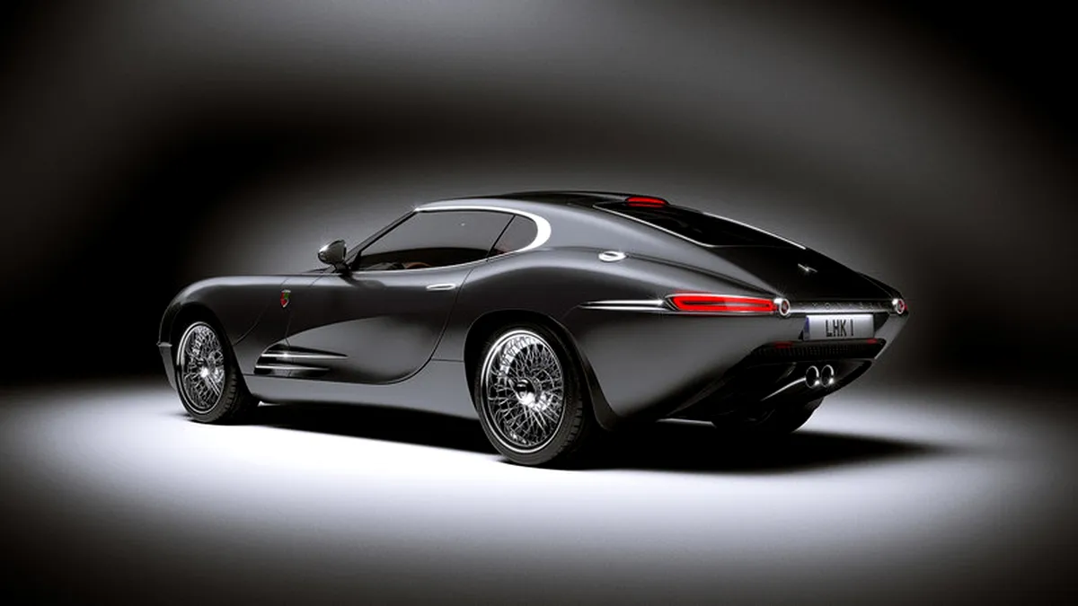 Lyonheart K este o reinterpretare modernă a lui Jaguar E-Type