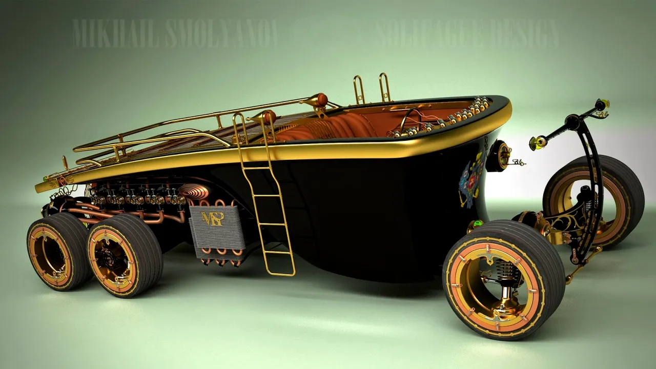 1-steampunk-6-wheel-land-yacht-is-a-car-from-the-future-past-photo 