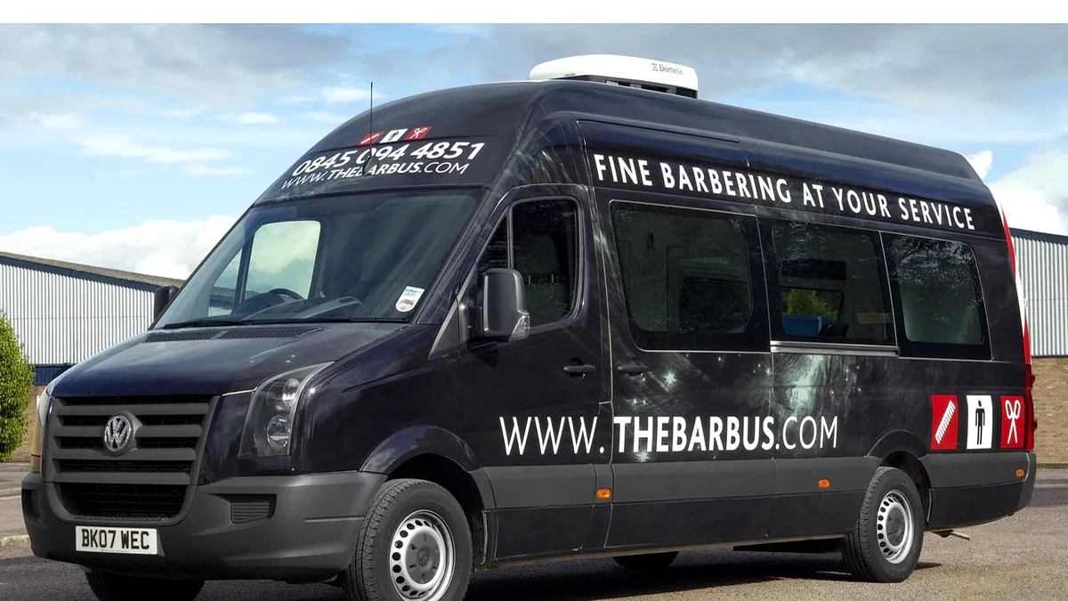 Volkswagen Crafter Barber Shop