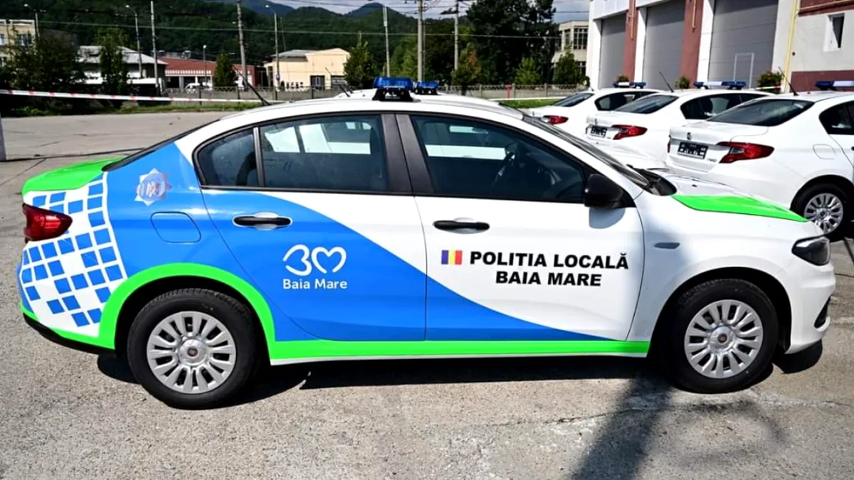 Poliţia Locală din Baia Mare a cumpărat maşini care seamănă cu cele Poliției Române