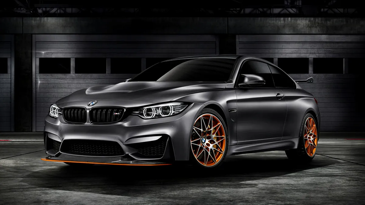 BMW prezintă conceptul M4 GTS şi insinuează că va deveni un model de serie