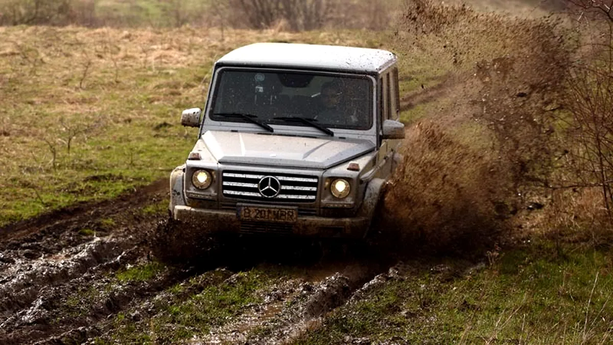 Test offroad: Mercedes G350. THE ONE AND ONLY