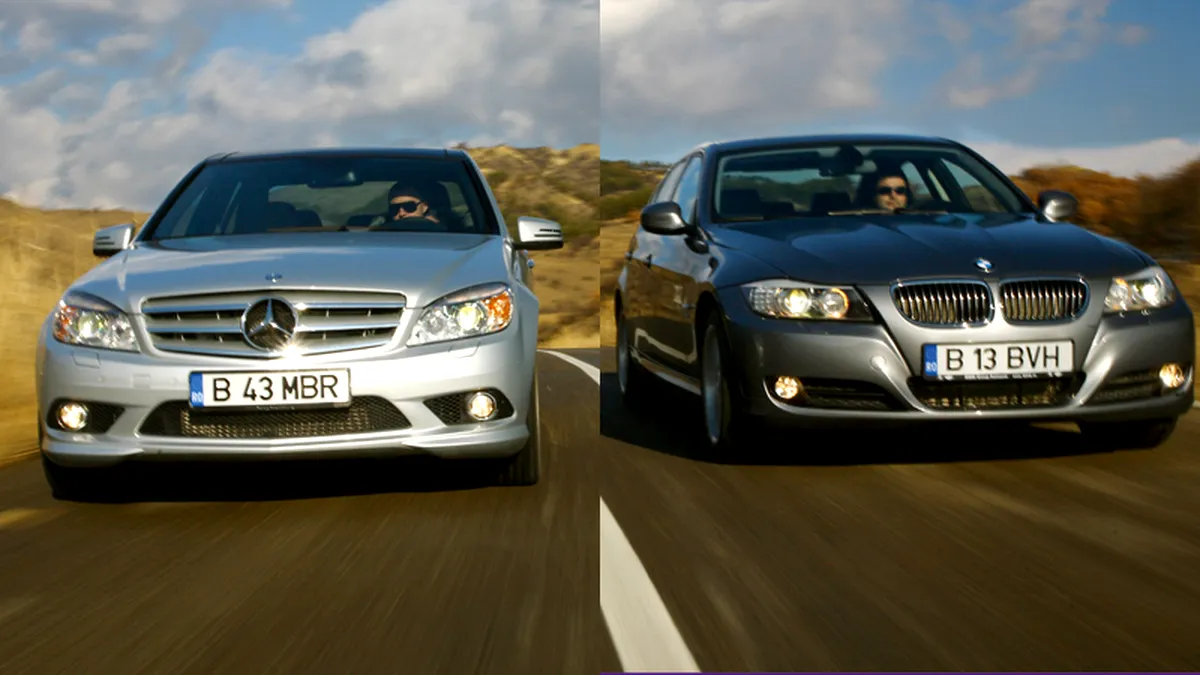 Comparativ Mercedes-Benz vs BMW