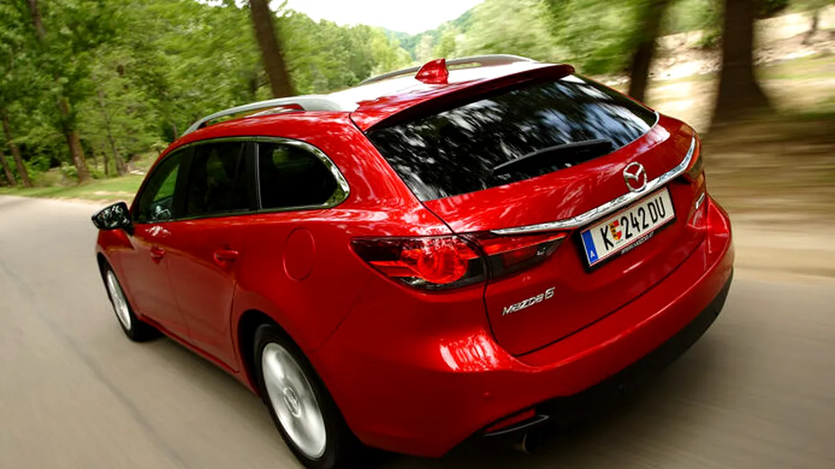 Test-drive cu noua Mazda6 Break (Wagon)