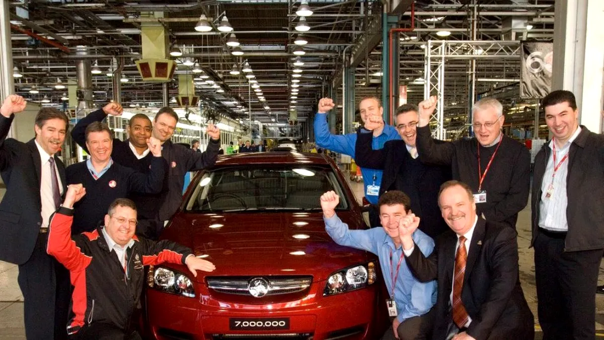 Holden - 7 milioane de vechiule vândute