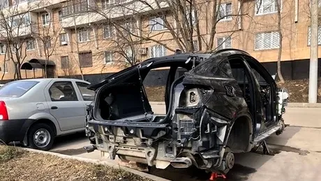 Hoții au luat tot! Cum și-a găsit mașina un proprietar de BMW X6?