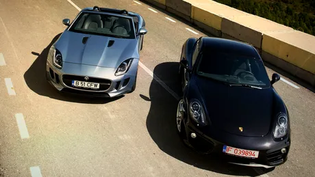 Prădători în mediul lor natural: F-type vs. Cayman