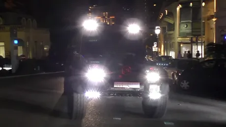 Prea mare pentru Monaco. BRABUS Mercedes B63S 700 6x6 nu şi-a găsit un loc de parcare - VIDEO