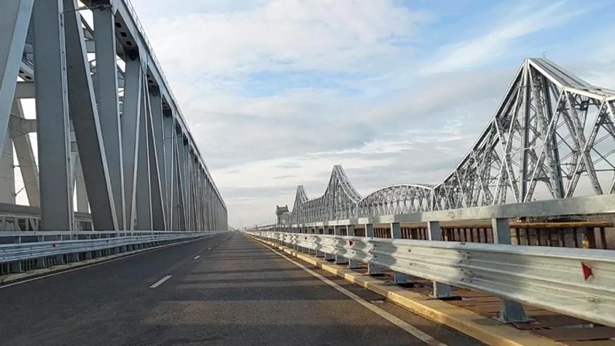 Veste bună pentru șoferi: s-au ridicat restricțiile de circulație la Podul de la Cernavodă