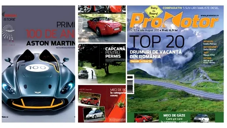Vara asta te plimbi din plin cu noua revistă ProMotor nr. 103!