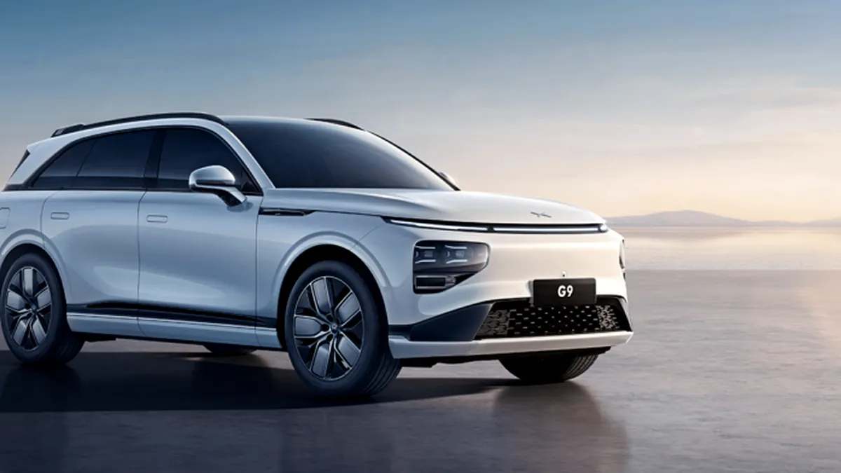 XPeng, rivalul chinez al Tesla, pregătește un SUV pentru piața din Europa