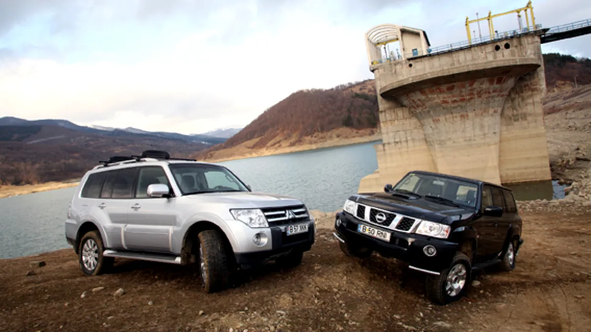 Mitsubishi Pajero vs. Nissan Patrol