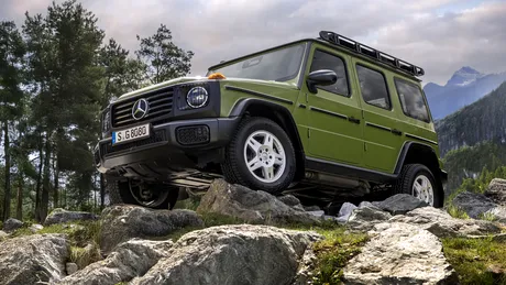 Ediție specială pentru Mercedes-Benz Clasa G, inspirată de modelele anilor 1980